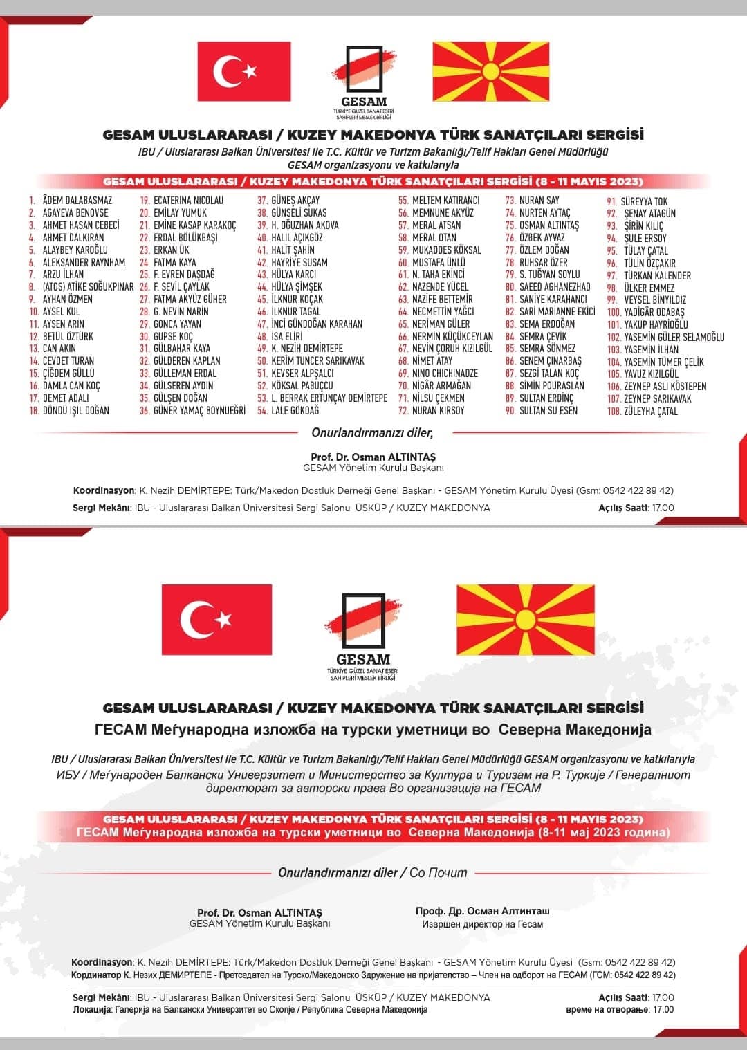 GESAM Uluslararası Kuzey Makedonya Sergisi'nden bir kare (1)
